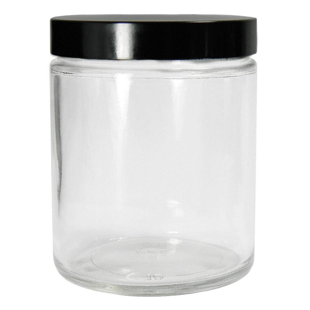 QORPAK GLC-01620 Jar,60 mL,49 mm H,Clear,PK24 41U198