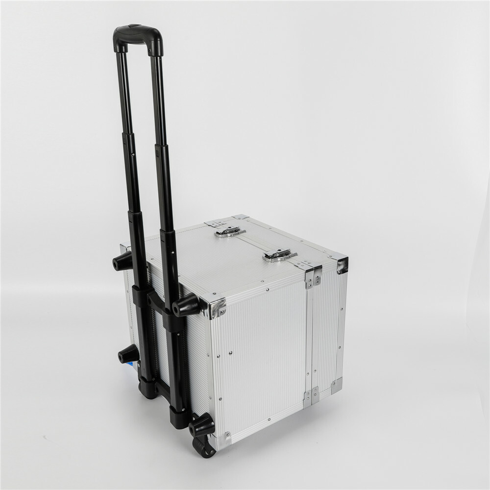 Portable Dental Delivery Unit: Rolling Box with 4 Holes Air Compressor Suction