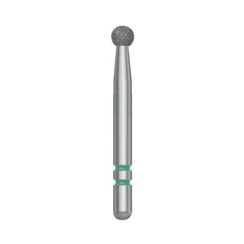 Two Striper FG #125 Fine Diamond Bur, Round. Pack of 5