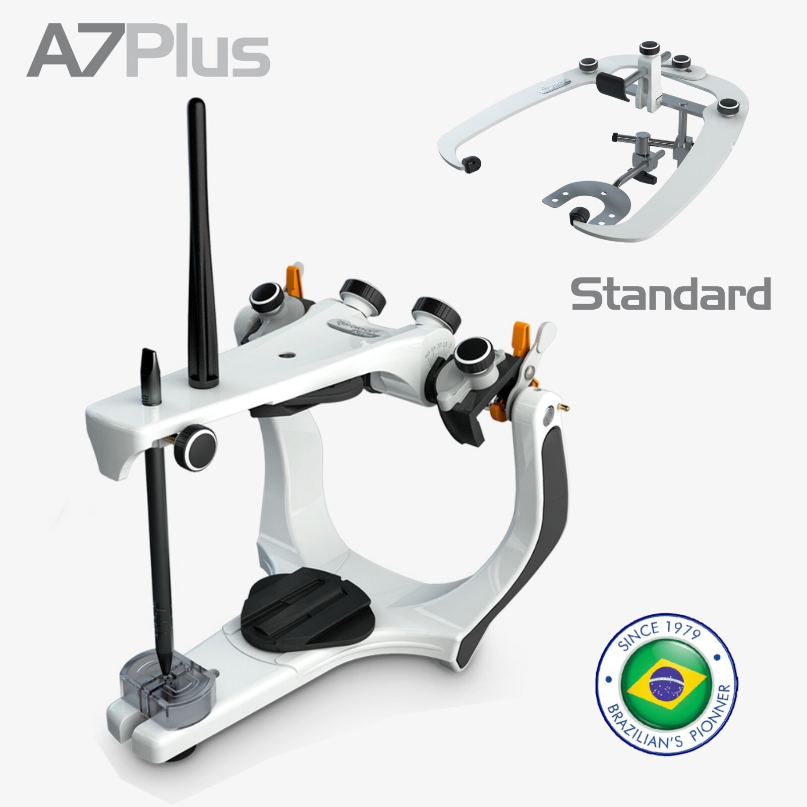 BIOART A7 Plus Standard Semi-Adjustable Articulator Facebow/accessories kit