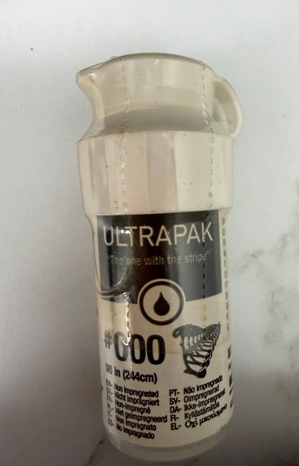 Ultradent Ultrapak 000 Retraction Cord Plain Knitted 96 in 244cm 137 New
