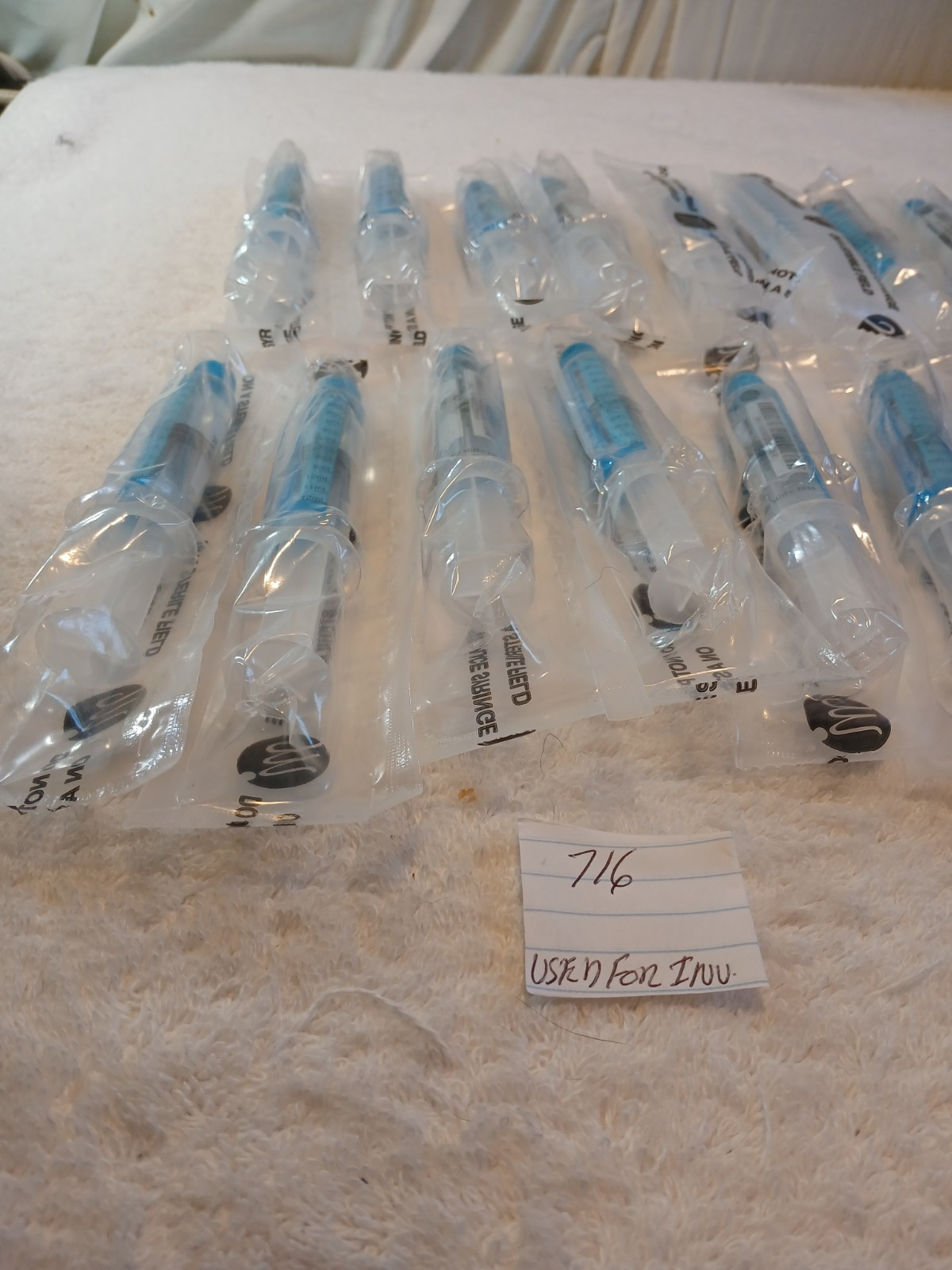 Syringes without needles 10ml 20 COUNT