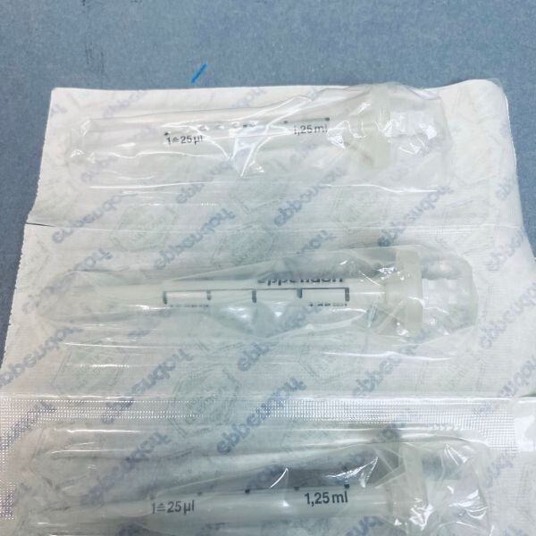 Eppendorf Pipette Tips Combitips Advanced Biopur 1.25 ml Sealed Lot of 76 Tips
