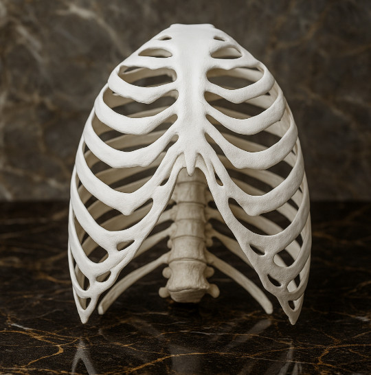 1:1 size Premium Human Sternum Rib Cage Anatomical Model Educational MedicalTool