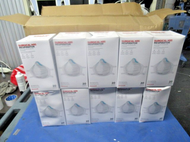 LOT 400 CASES OF HONEYWELL SURGICAL N95 RESPIRATOR, SAFETY NIOSH-APPROVED