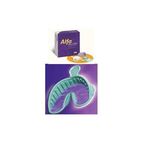 Premier Dental 1006333 Alfa Triple Tray Large Double Arch Bite Trays 24/Bx