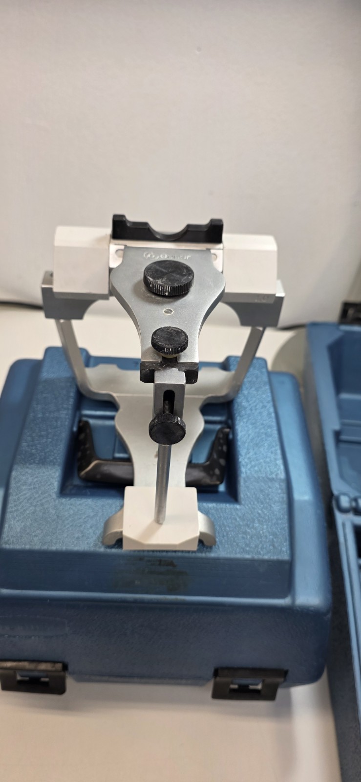 2 Denar Dental Articulator System w/ Case Semi Adjustable Lab Equipment Made in