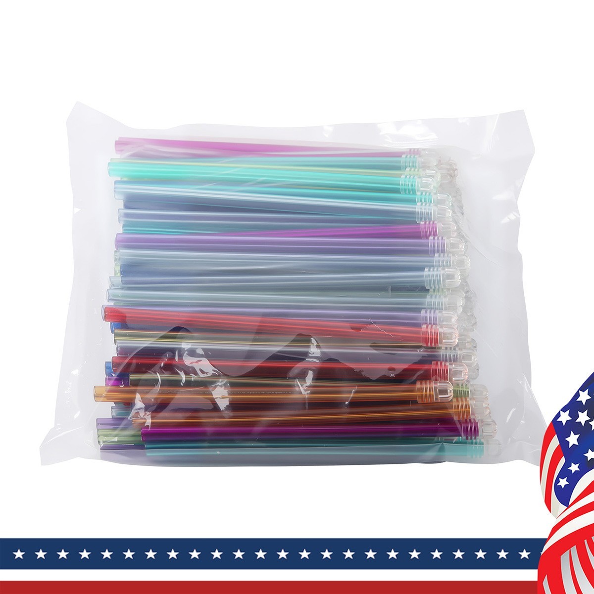 100PCS Disposable Dental Saliva Ejector Evacuation Suction Tips Assorted AZDENT