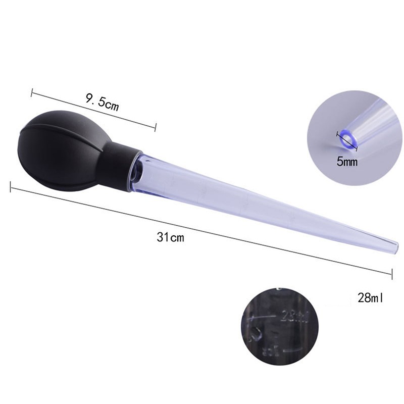 Large Pipette with Scale Plastic Dropper Measuring Tube Kitchen Baking T-Q6