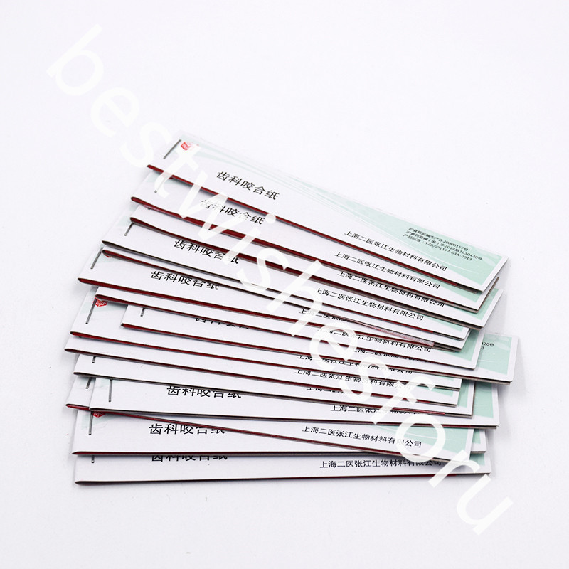 Dental Red Thin Strips Articulating Paper 10 Sheets/Book 20 Books/Box Practical