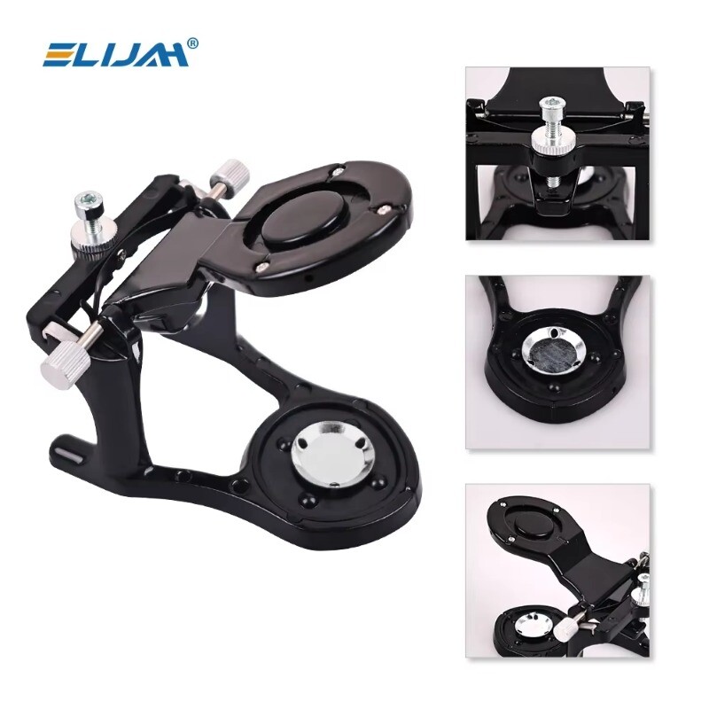 ELIJAH Dental Lab Equipment Adjustable Magnetic Articulator Denture Small Size