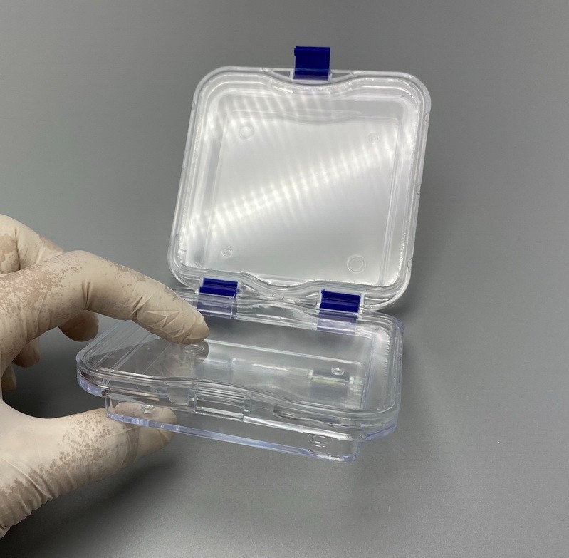 Dental Retainer Denture Storage Box Veneer Membrane Case Boxes 10*10*4cm USA
