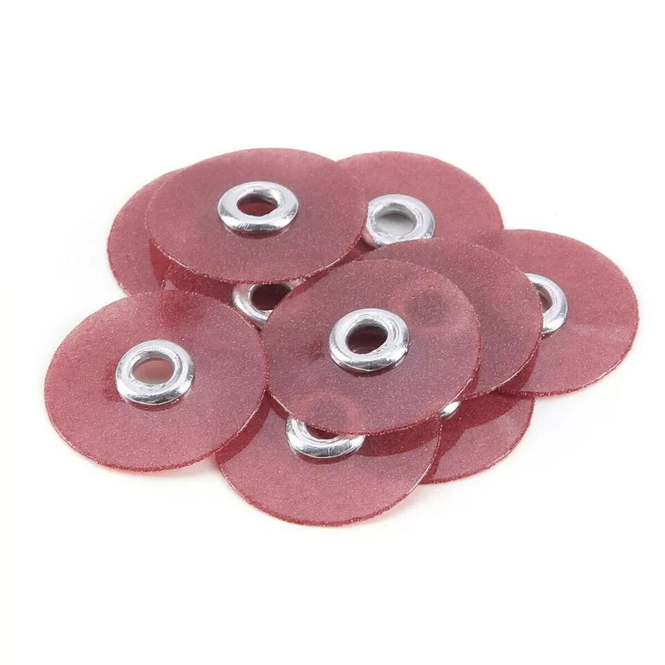 50Pcs/Bag Dental Composite Finishing Polishing Disc Coarse/Mandrel SOFLEX 12.7mm