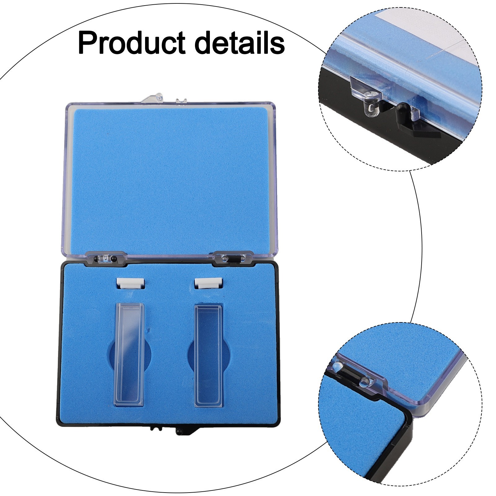 for 2 Optical Path Quartz Cuvettes for Neutral Solutions and Heat Resistance