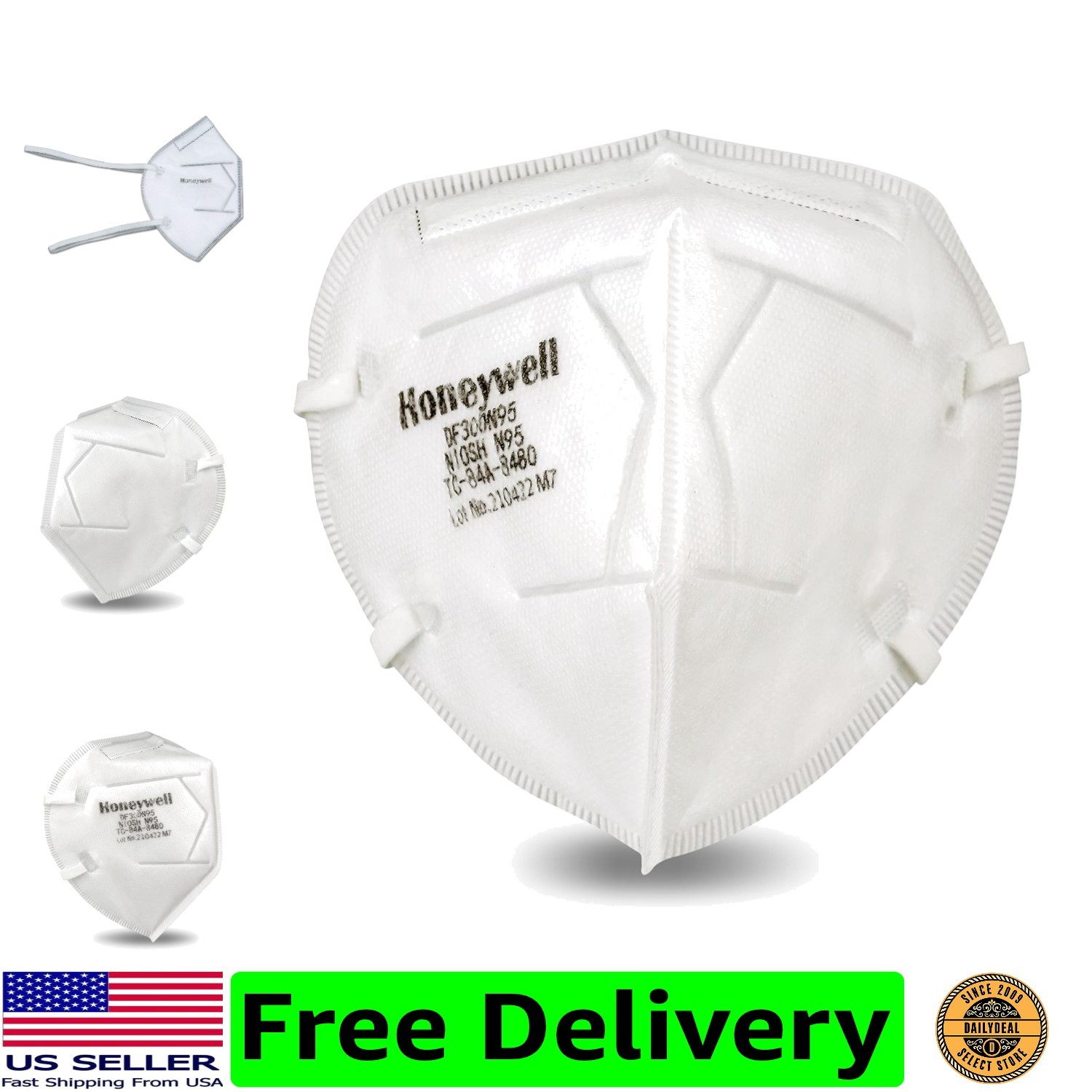 DF300 N95 Flatfold Disposable Respirator