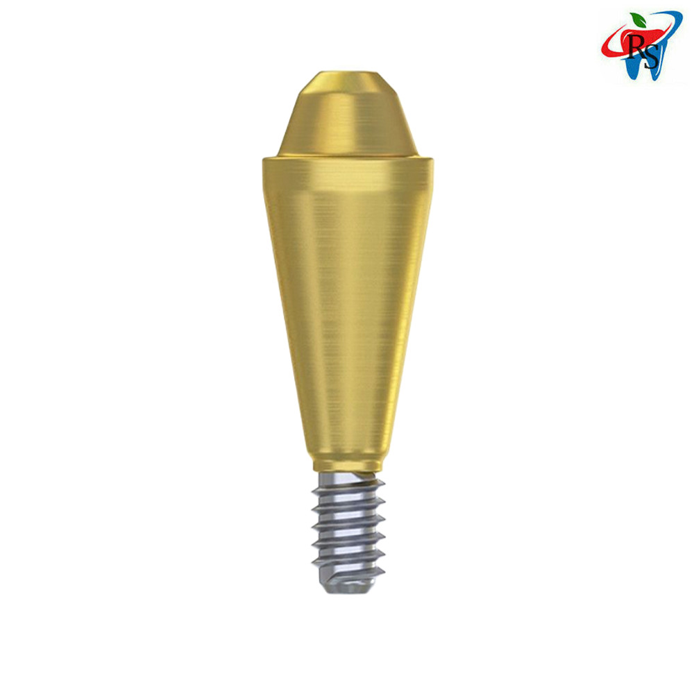 10x Set Prosthetic Straight Multi Unit 1.6 NP Conical 2.25 +Plastic Sleeve
