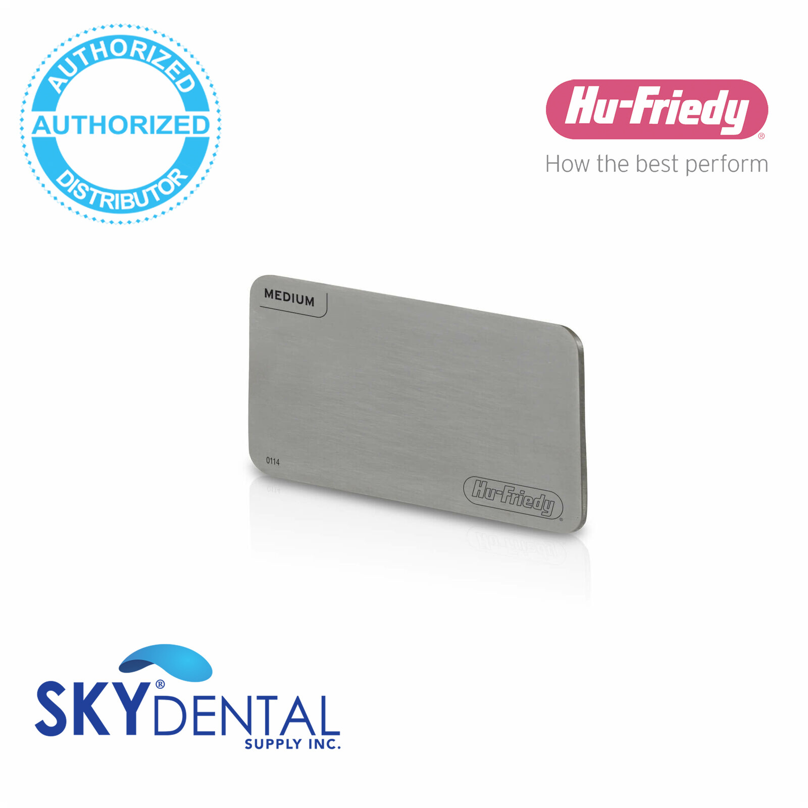 Hu-Friedy Diamond Sharpening Card–Medium Grit – DSCMED