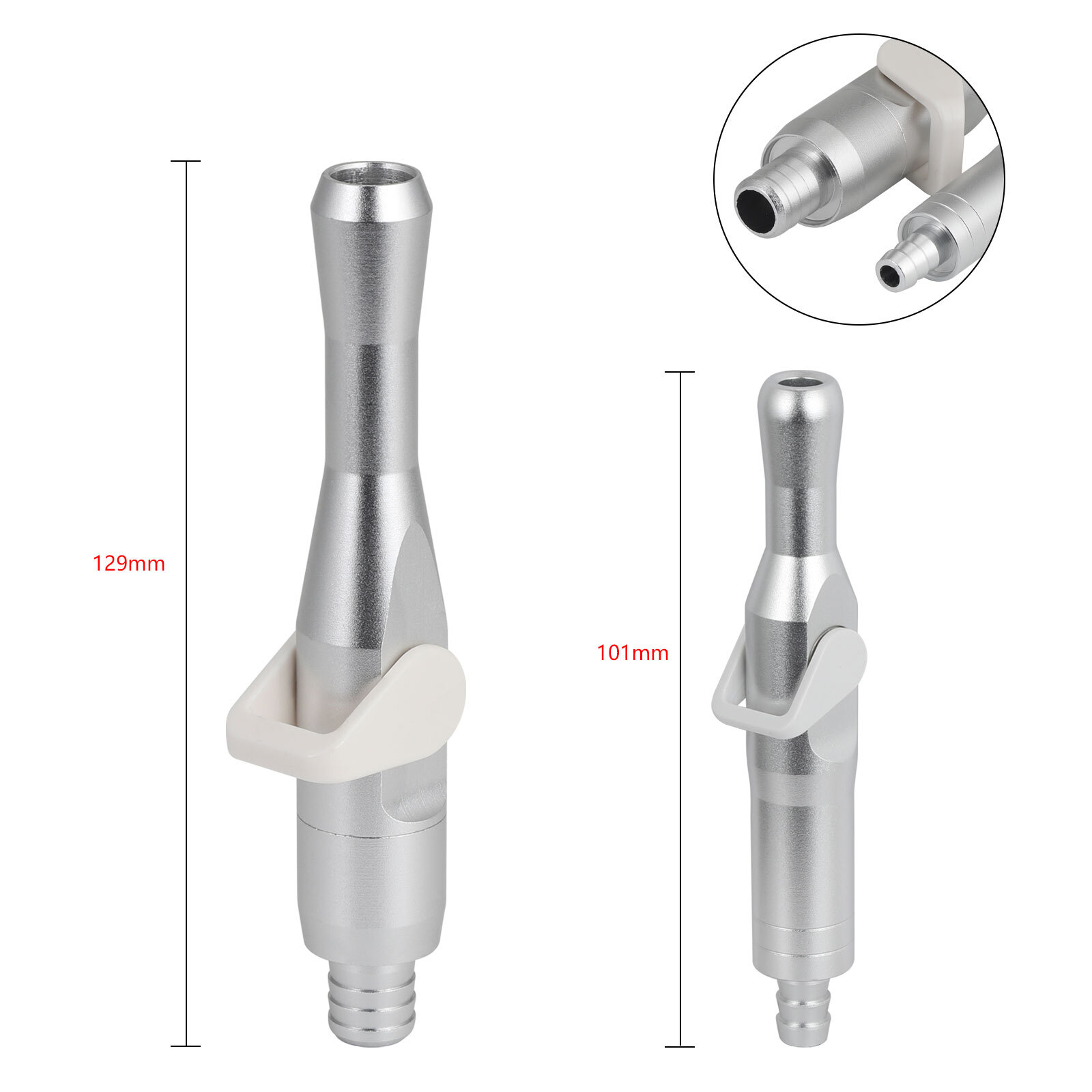 1/5/10pcs Dental Saliva Ejector Suction Valves SE/HVE Strong&Weak Tip Adaptor