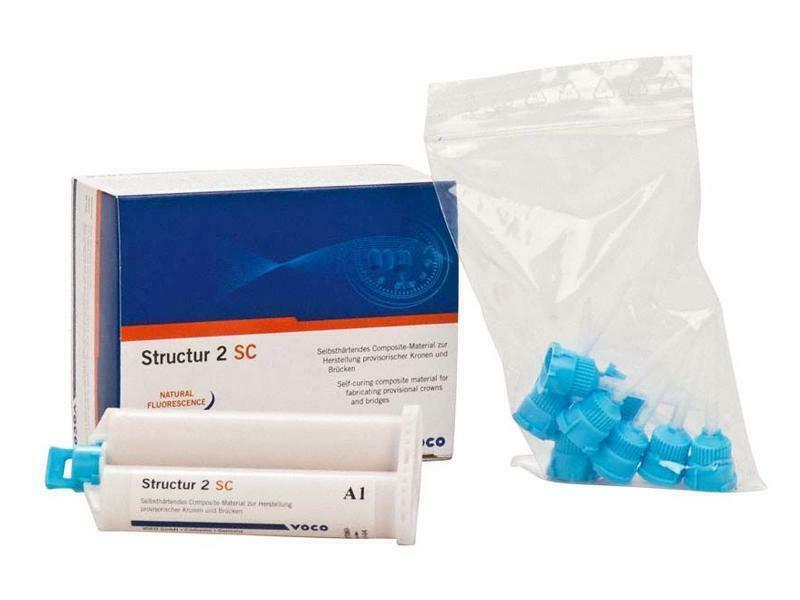 Voco Structur 2 SC Self-Curing Temporary Crown & Bridge Material Cartridge 75g.!