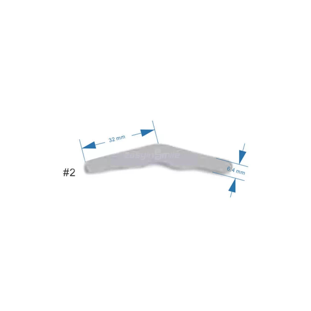 Dental Tofflemire Matrix Bands Universal Stainless Steel Matrix Retainer 144Pcs