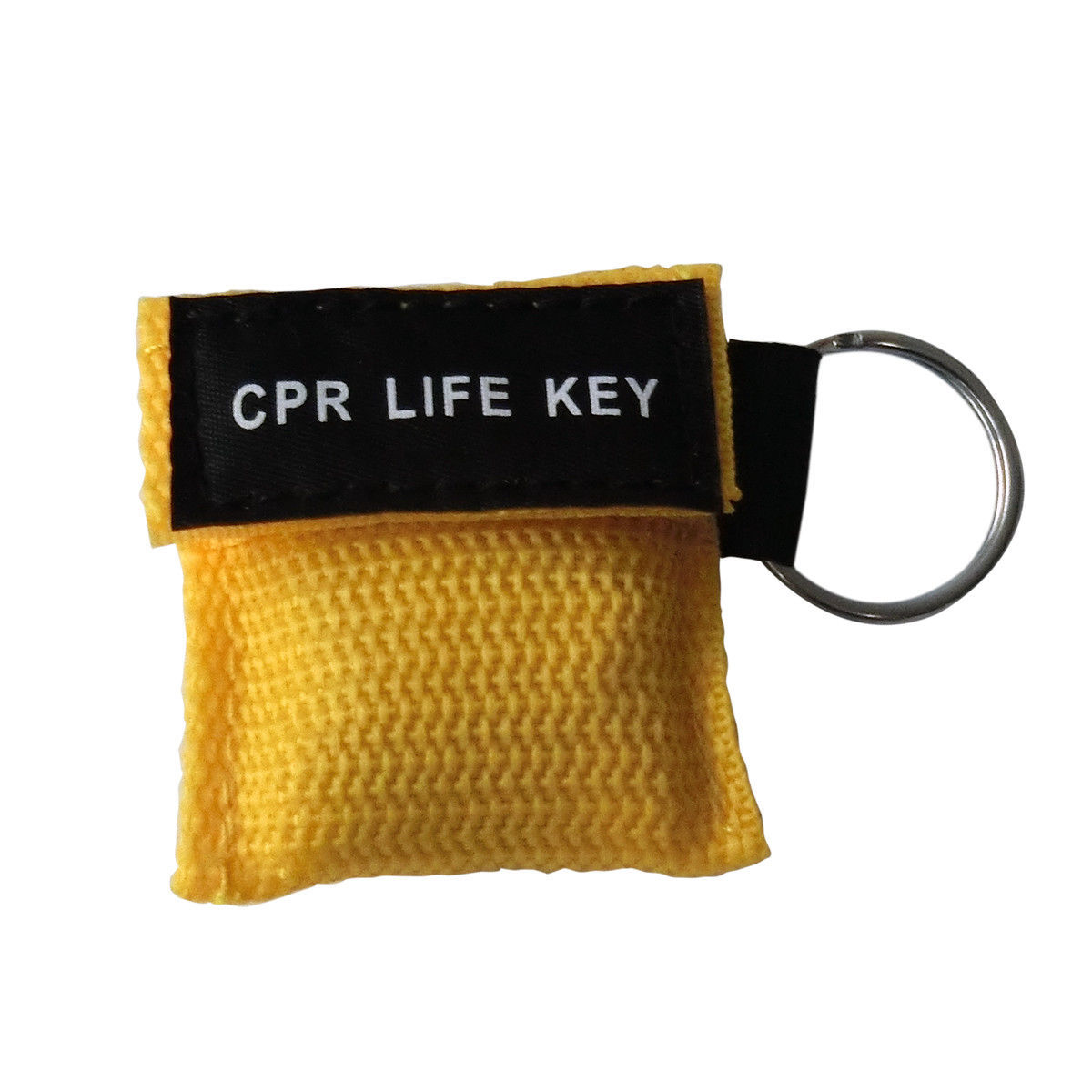 200pcs CPR Transparent Mask Random Colors Nylon Keychain CPR Mask CPR Kits