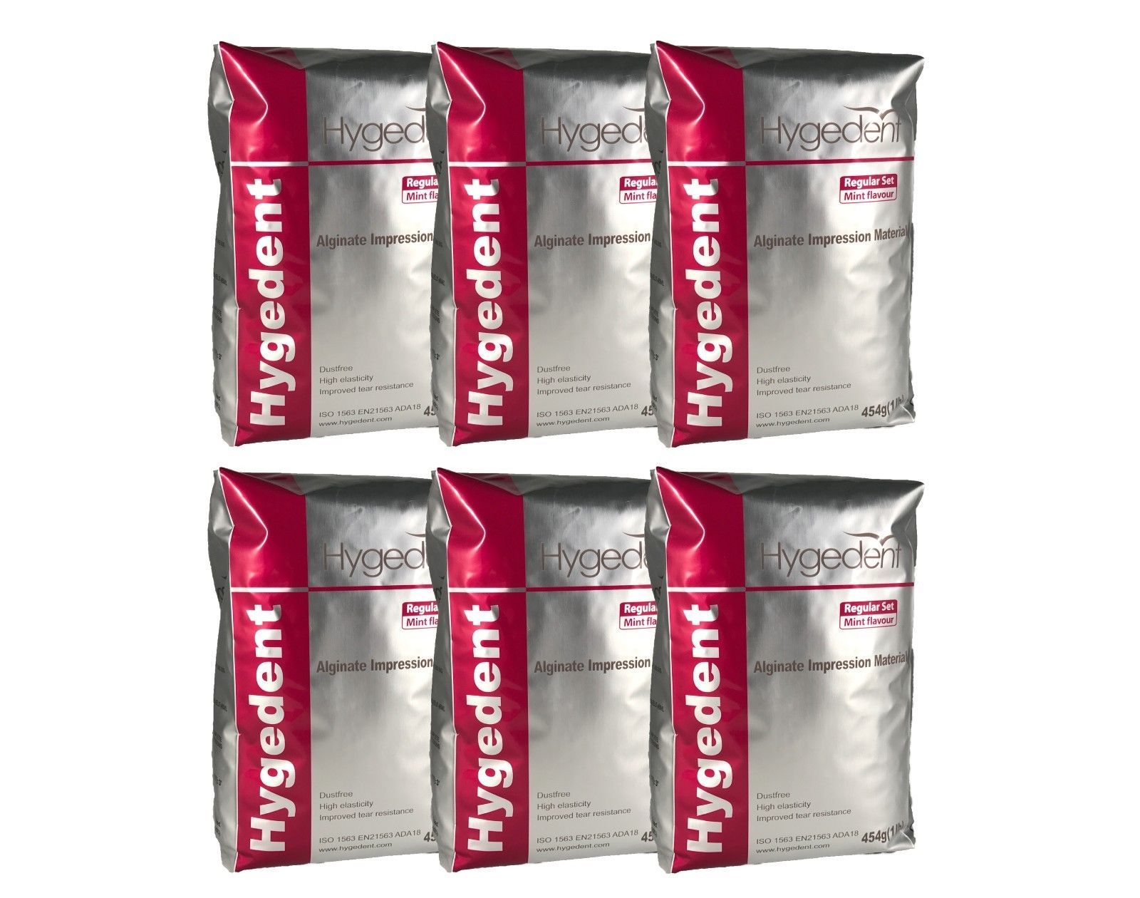 HYGEDENT Regular Set MINT Flavour – Alginate Impression 1 lb (6 pack)