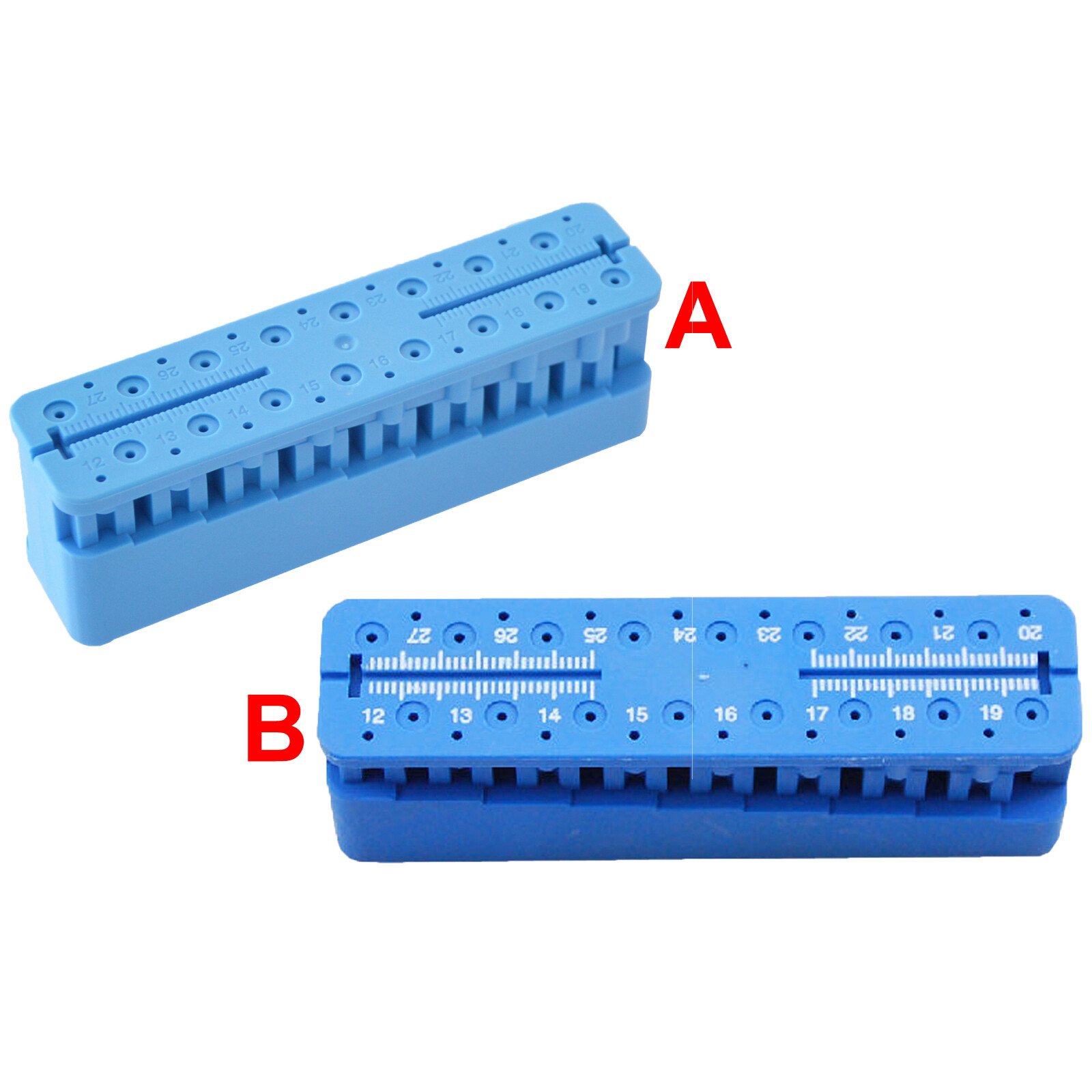 Dental Endo Measuring Block Tools Accessory Files Holder Ruler Autoclavable