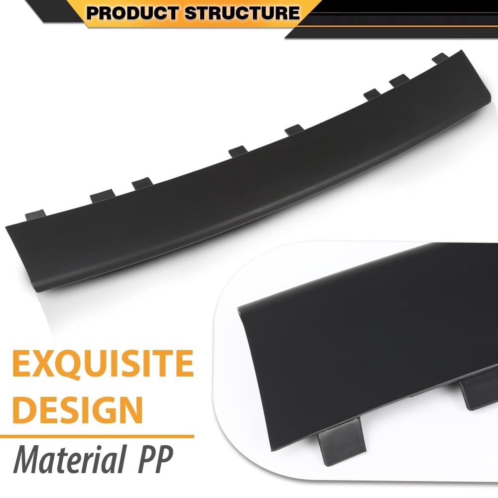 Front Lower Bumper Deflector for Jeep Cherokee 2016-2018 CH1044133 Black