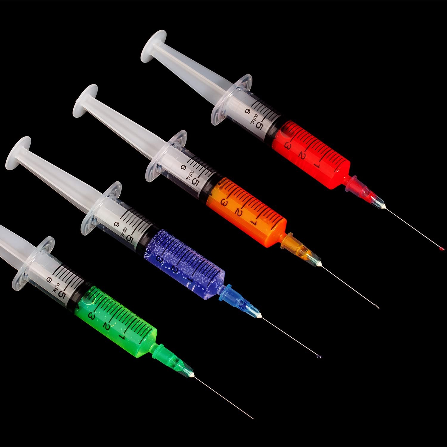Versatile 100 Pack 25Gauge 1 Inch Luer Lock Needles for Medical & Art Use