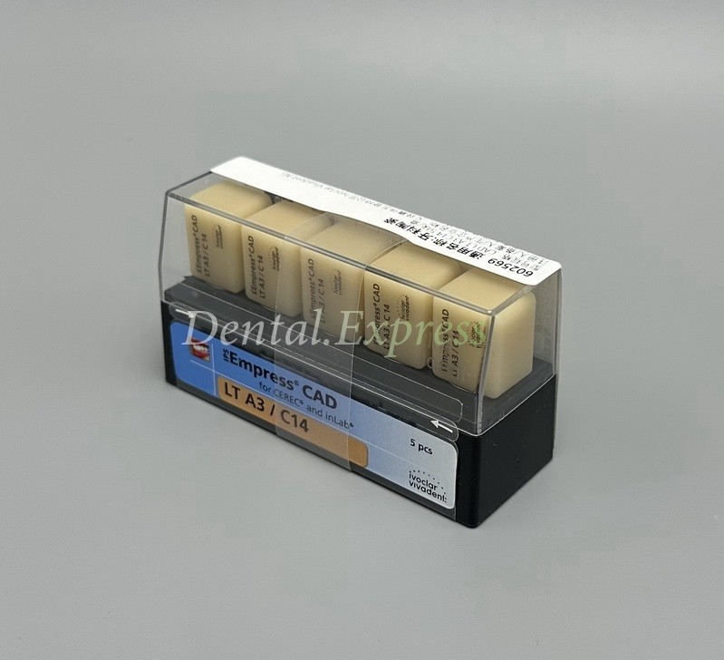 1Pack/5pcs Empress CAD Restorative Blocks Dental Lab Restorations Materials