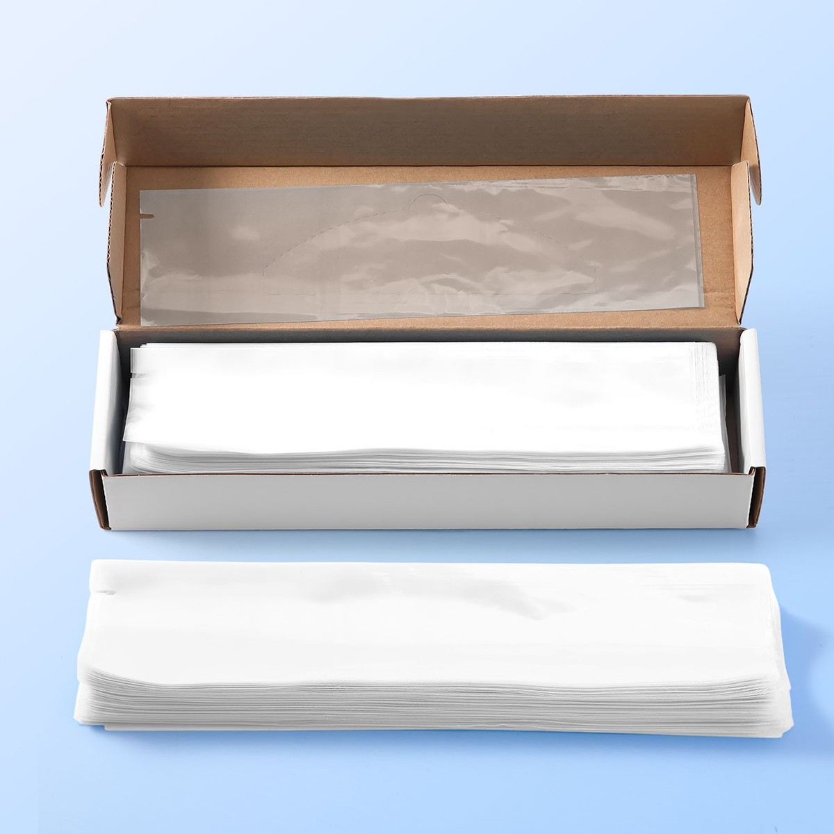 Dental 3 Way Air Water Syringe Handpiece HVE/SE Sleeves Cover 2.5»X10» Clear