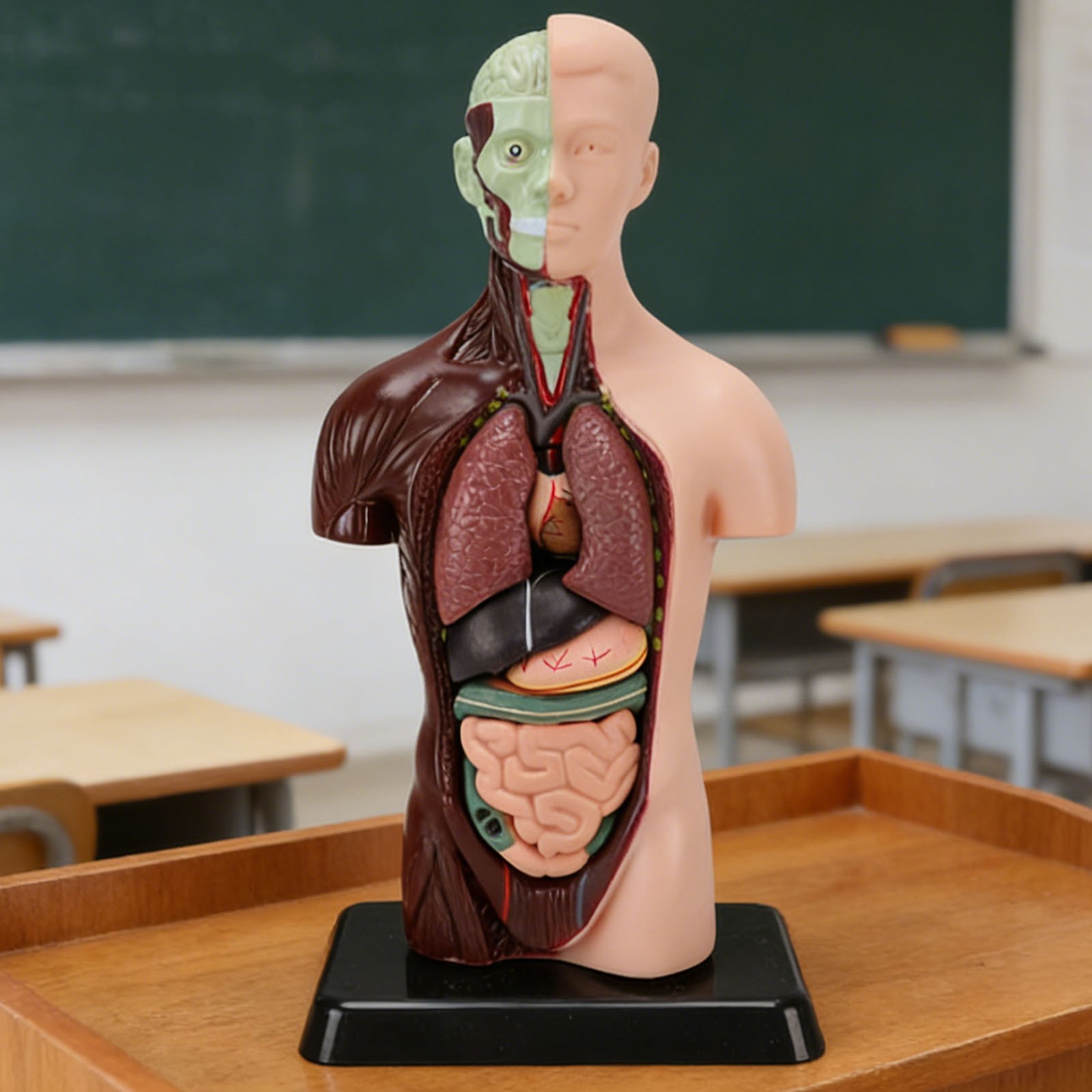 Interactive Human Body Model Organ Replica Education