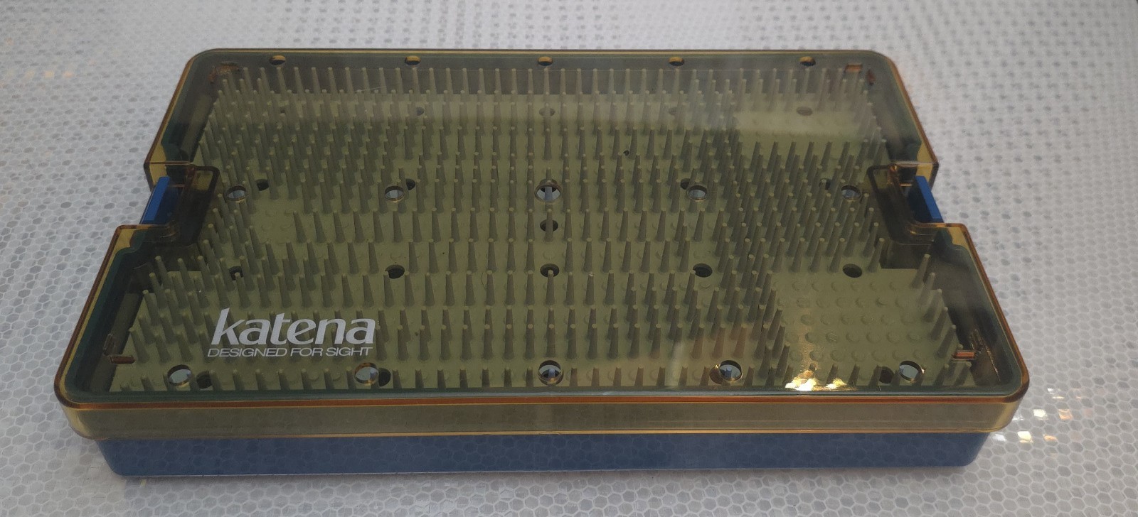 KATENA K9-2030 STERILIZATION CASE OPHTHALMIC SURGICAL INSTRUMENT TRAY 1