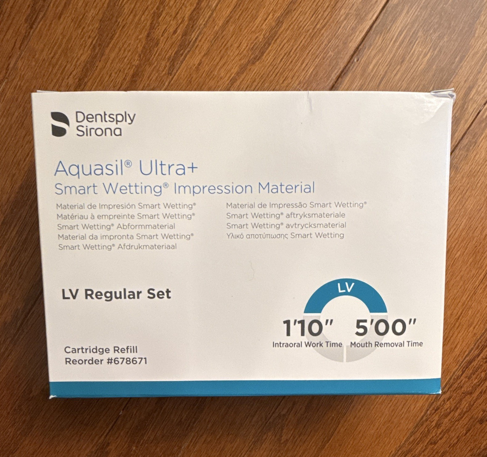 1 Dentsply Sirona Aquasil Ultra+ LV Reg Set 678671 Exp 2027-05-30