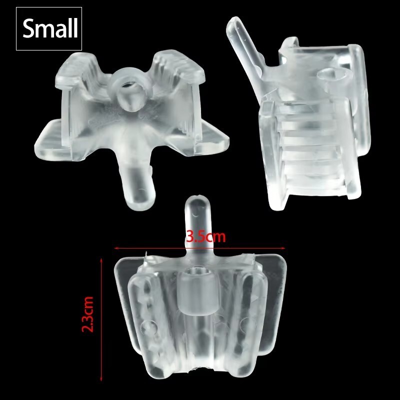 Dental Silicone Mouth Prop Bite Block Saliva Ejector Hole Opener Cheek Retractor
