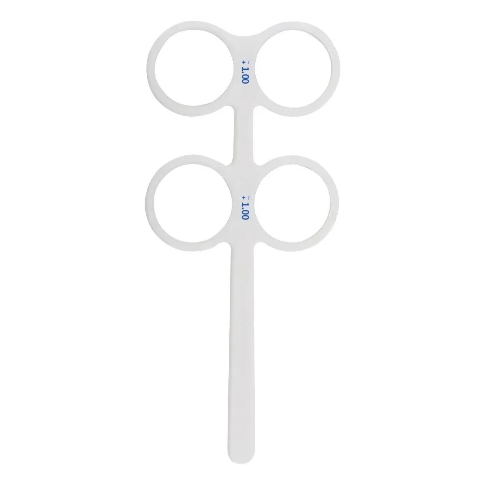 High Quality 4 Lens Plastic Optical Flip Up Ophthalmic Holder Eye Trainer Closer