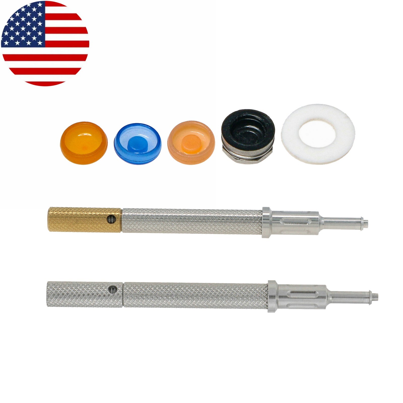 US Dental Attachment Abutment Male Cap Tool fit Zimmer Removable PAØ3.5mm/4.5mm