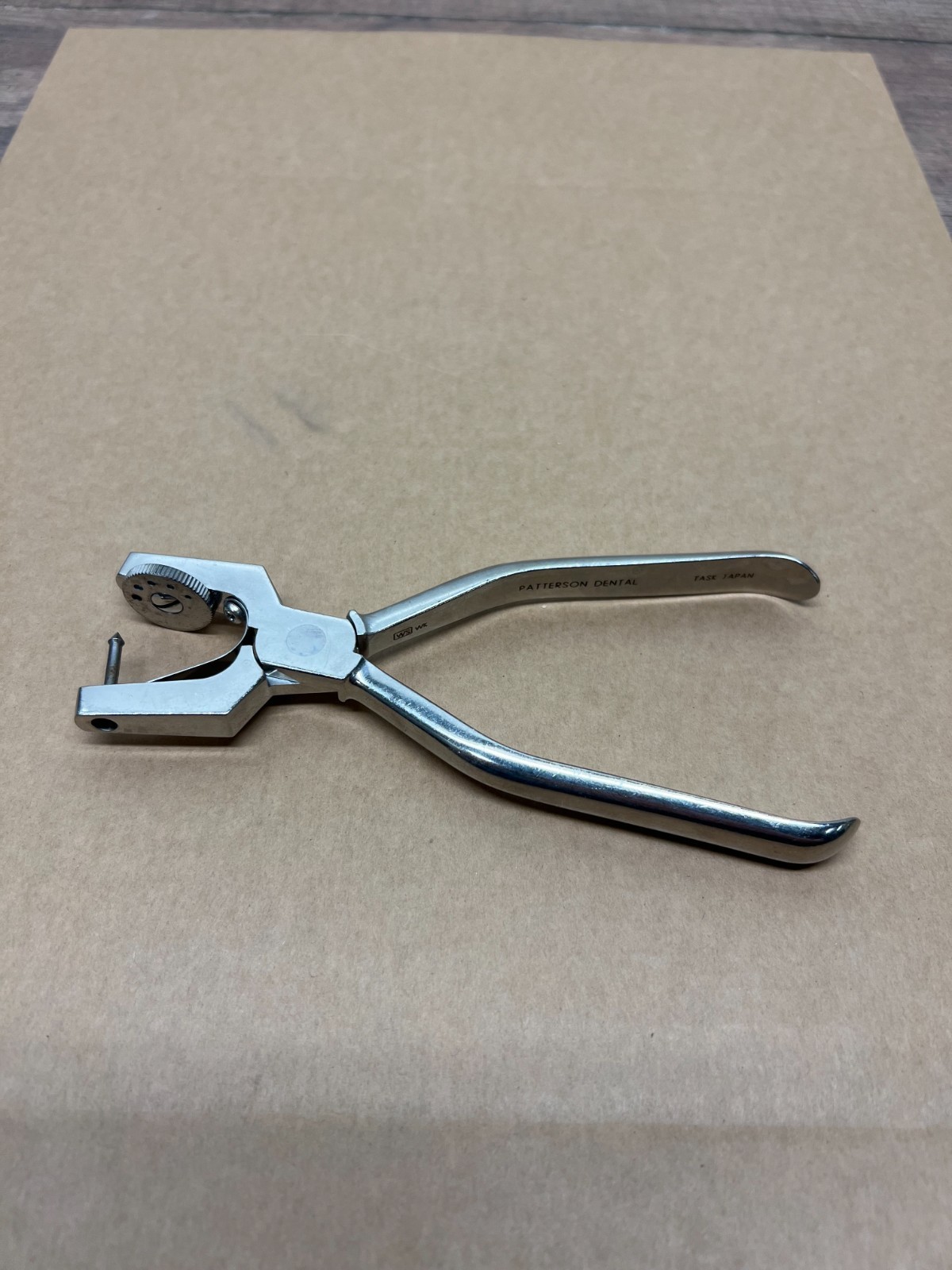 Patterson Dental Ainsworth Rubber Dam Punch, 6.5″ overall length