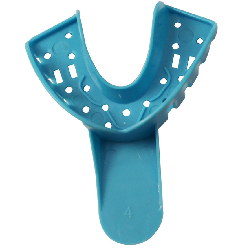 Dynarex Dental Patient Disposable Impression Trays, Size 4 – Bag of 12 Total