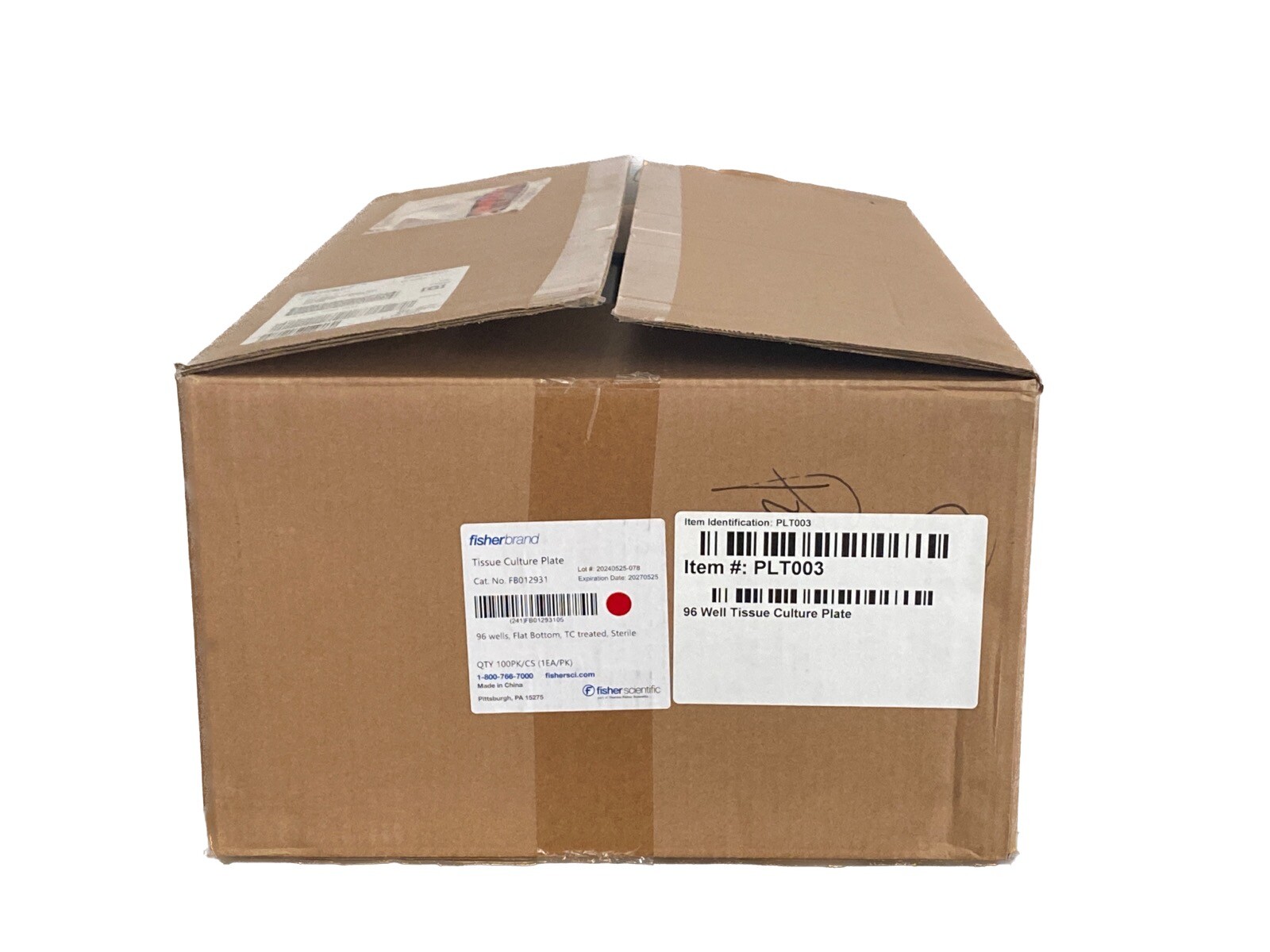 (100/Cs) FISHERBRAND 96-Well Culture-Treated Microplates F-Bttm Lid FB012931