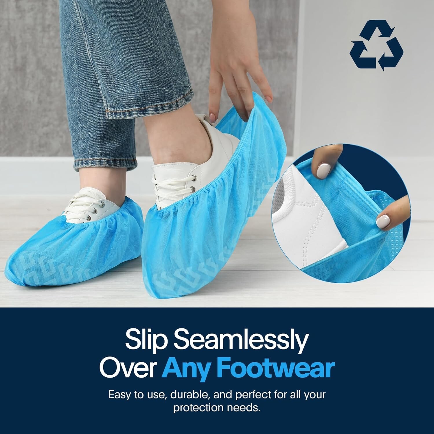 Durable Non-Toxic Boot & Shoe Covers – Large Size, Water-Resistant Protectors