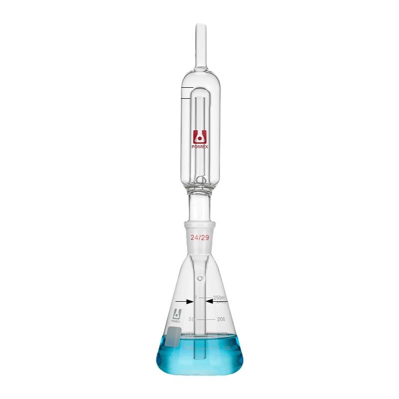 150-1000ml Fermentation Bolt Structure Sets Chemistry Lab Glass Kit ca