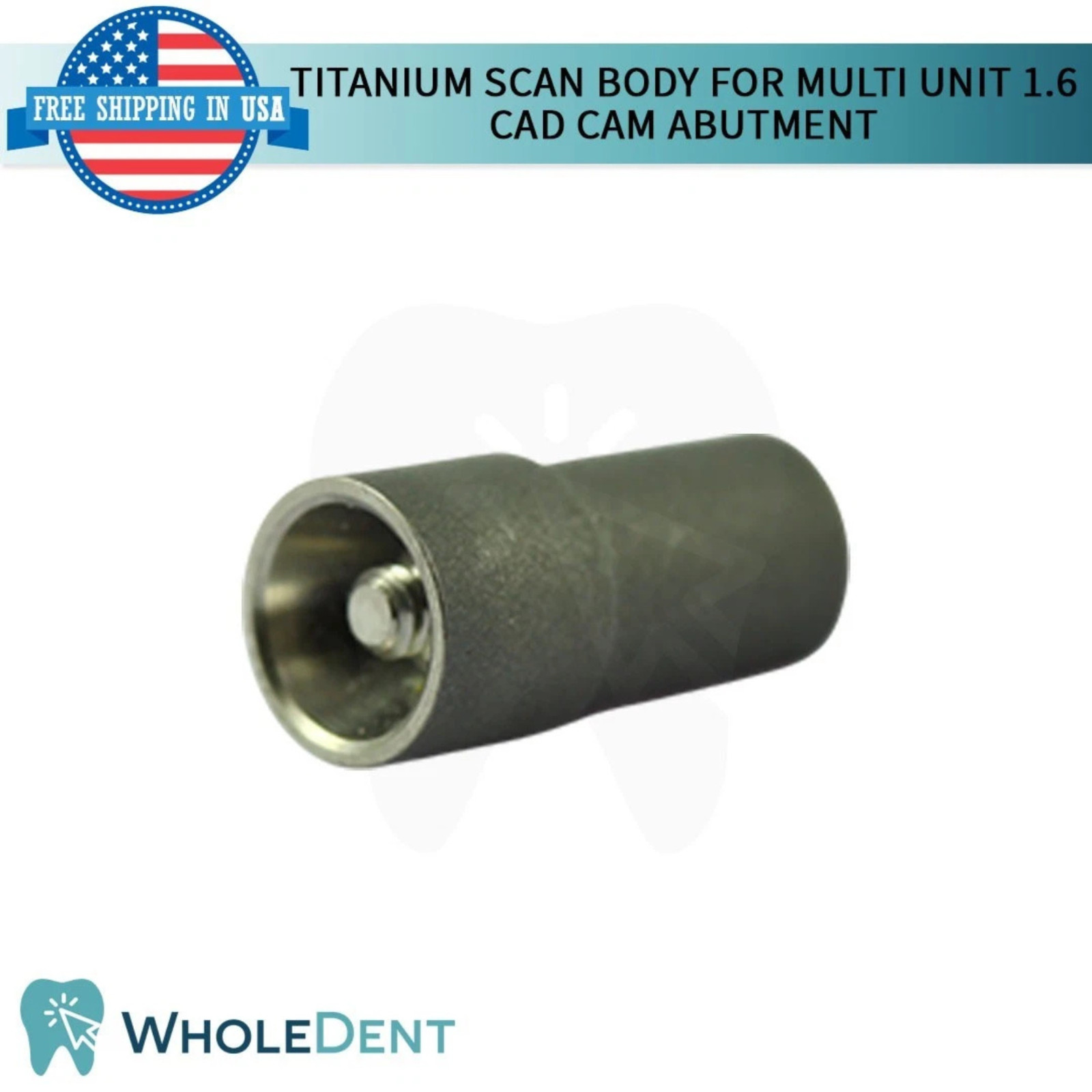 Scan Body Post CAD/CAM For Multi Unit System Abut ment PEEK Dental Library
