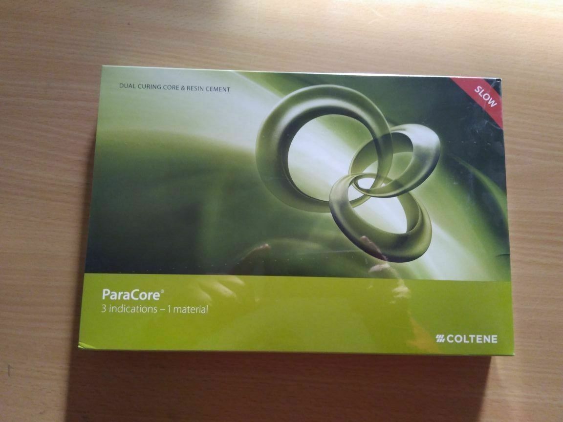 Coltene ParaCore dual-cure core Buildup material Intro Kit FREESHIPPING