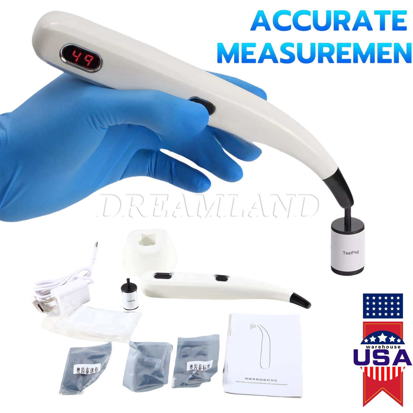 10 NSK PANA MAX Style Dental High Speed Push Button Handpiece 4 Hole Fit SANDENT