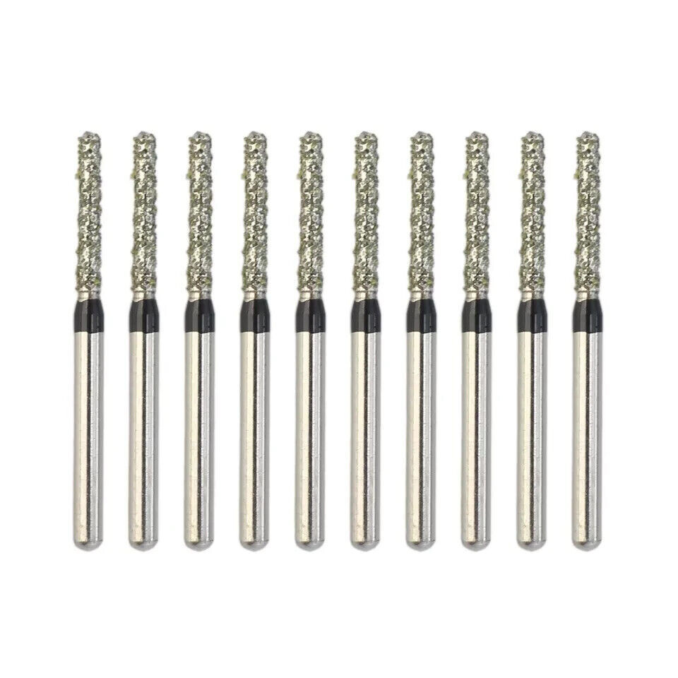 Dental Round Diamond Bur FG End Cylinder Burrs SR-13C SR-11SC SR-14C 881/014SC