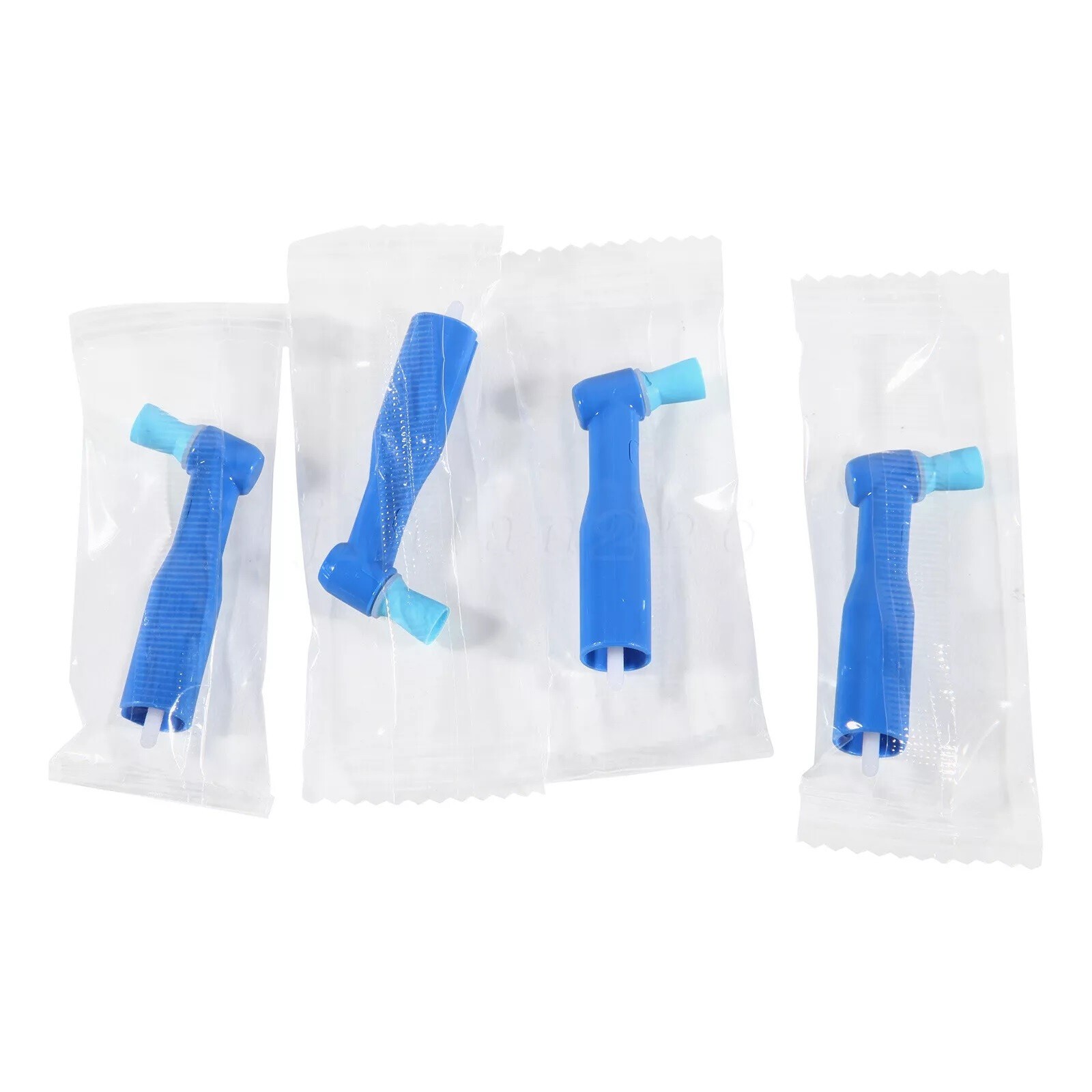 100 pcs Dental Disposable Prophy Angles soft 105° angle -Latex Free blue USA
