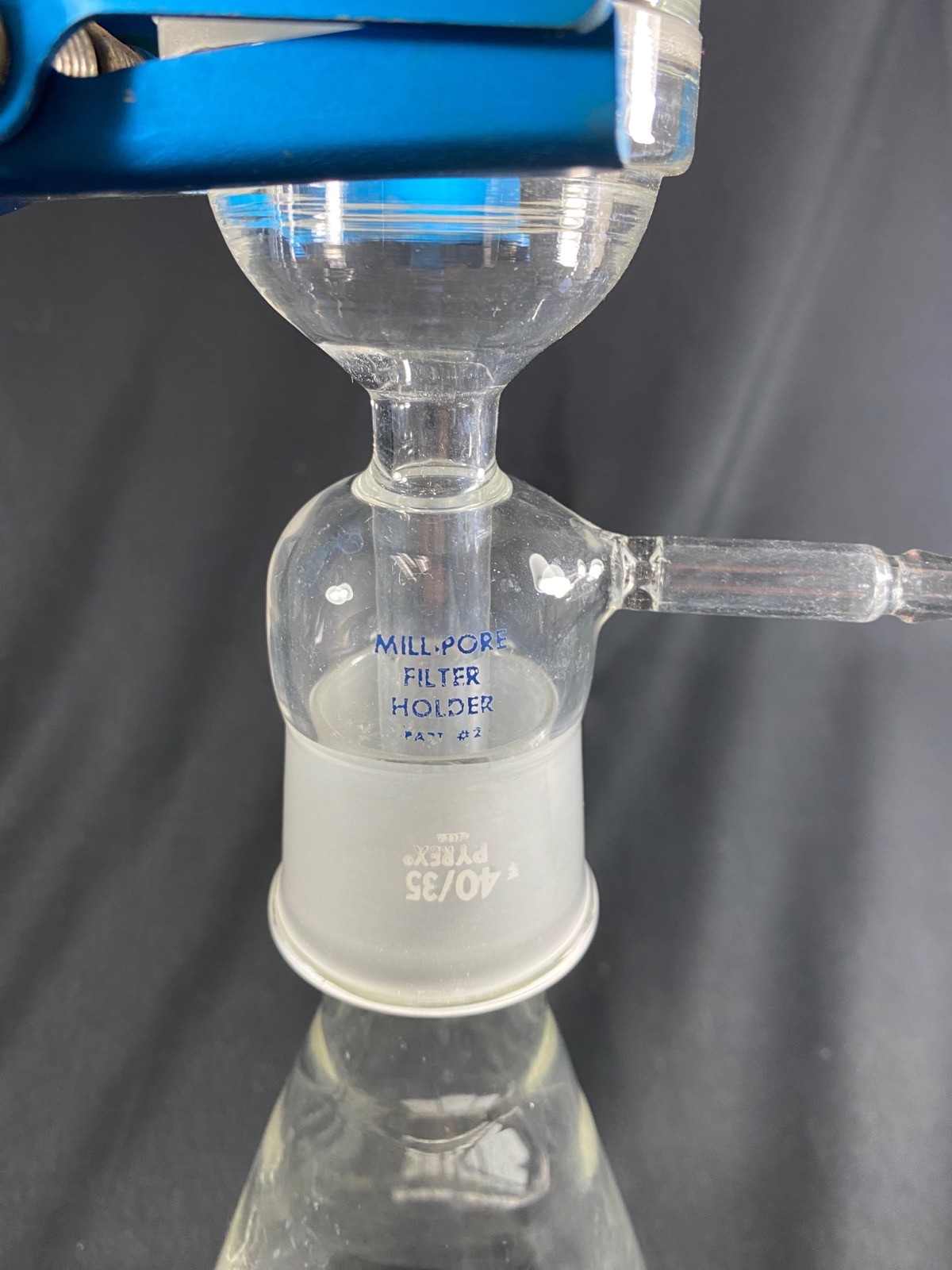 MILLIPORE Vacuum Filtration System 47mm Glass Frit 1L Erlenmeyer 40/35 XX1014730