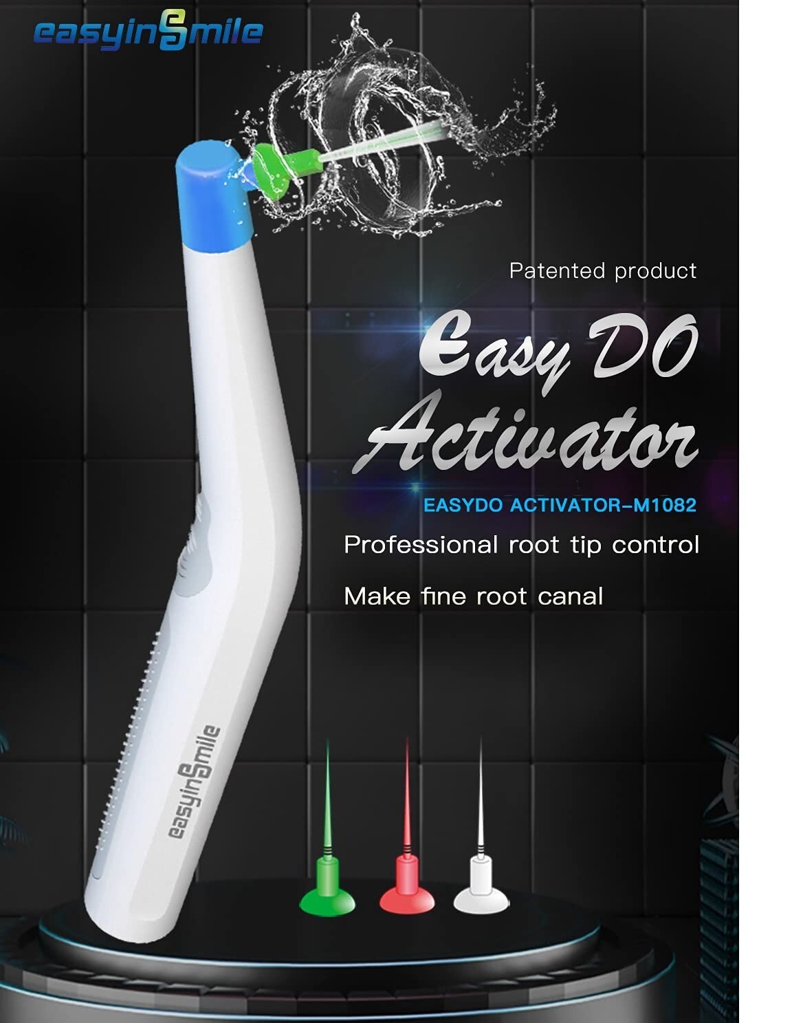 Dental EasyinSmile ENDO ACTIVATOR with 60 Tips – Easydo Endo Sonic Activation