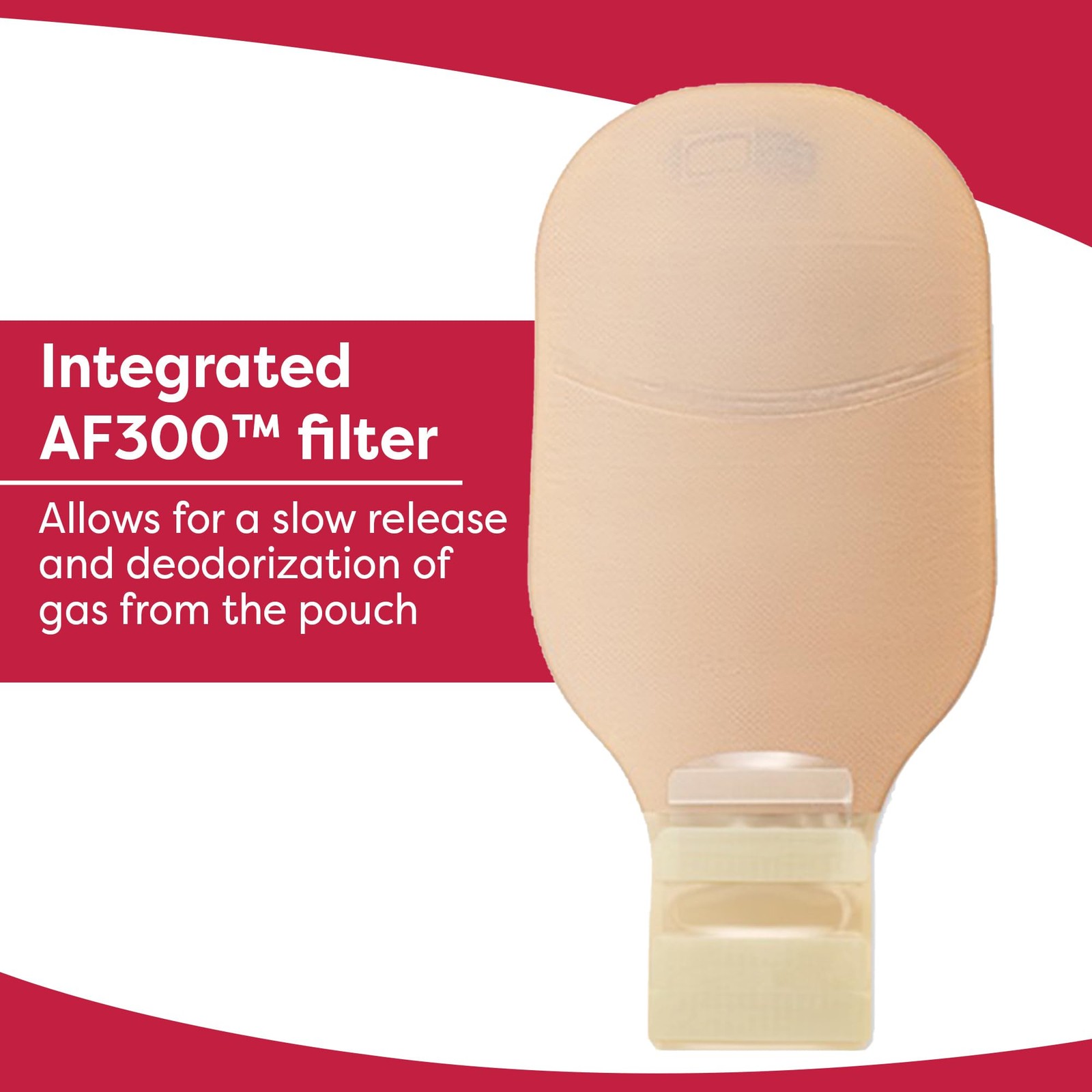 Hollister CeraPlus Flat 12″ Drainable Ostomy Pouch 10 Pack Cut-to-Fit Adhesive B